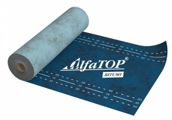 ALFATOP BITUMI  – 1m x 30m 450g/m2