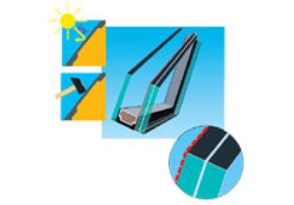 Bezpečnostné sklo triedy P4A redukujúce UV žiarenie až o 99 %